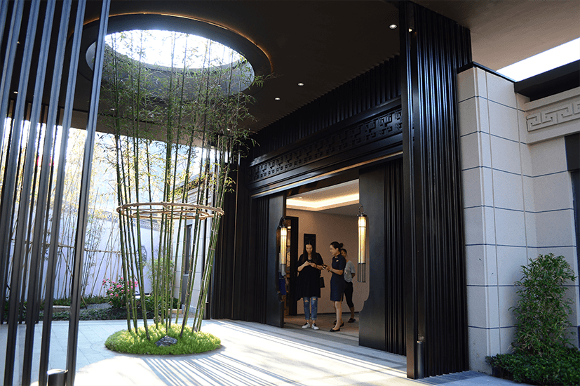 中式仿古金屬園林